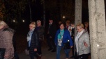 Seniorzy - studenci Uniwersytetu Trzeciego Wieku z Mrgowa z wizyt  w remie
